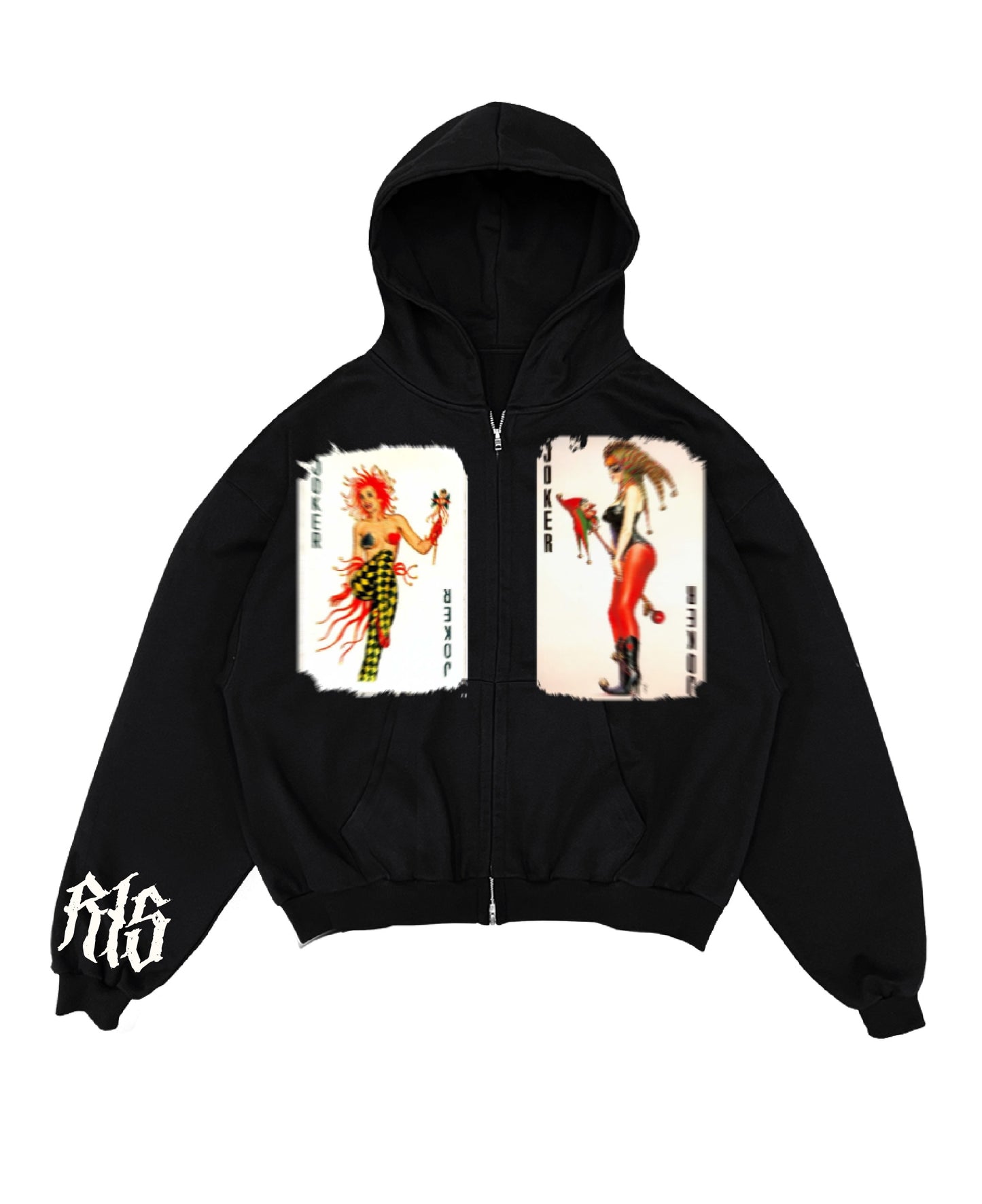 BLACK “PICK A CARD” HOODIE